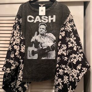 NWT Johnny Cash Mix/Match Shirt